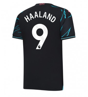 Manchester City Erling Haaland #9 Tredje Tröja 2023-24 Kortärmad